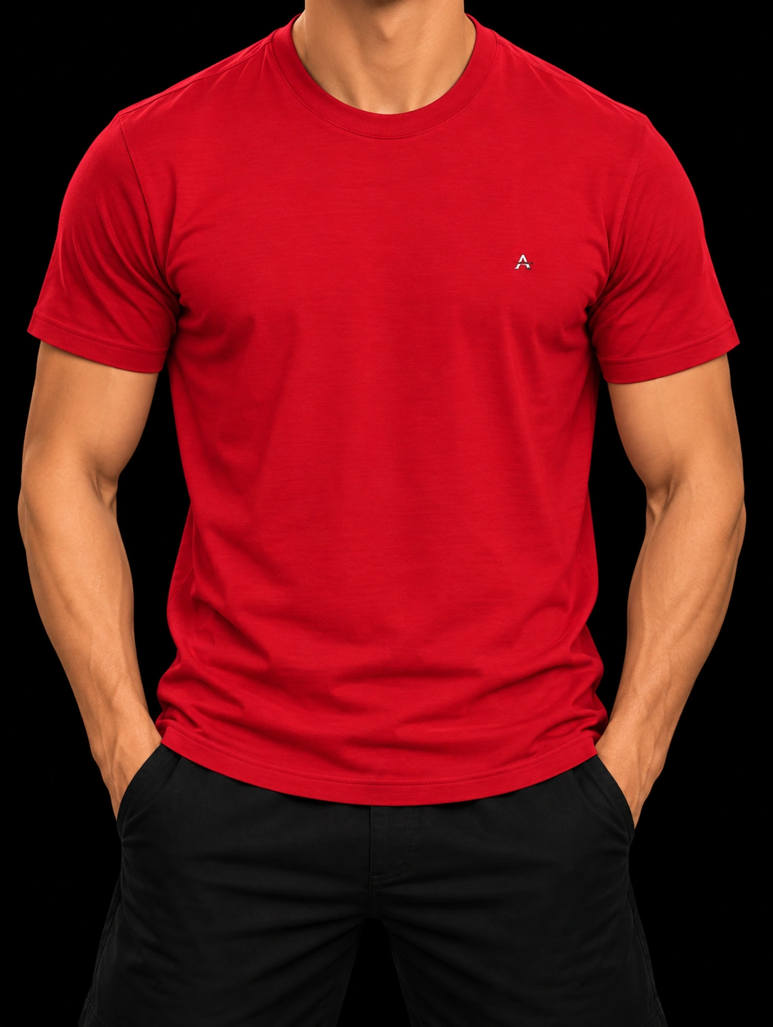 Camisa Peruana Aramis — VERMELHO