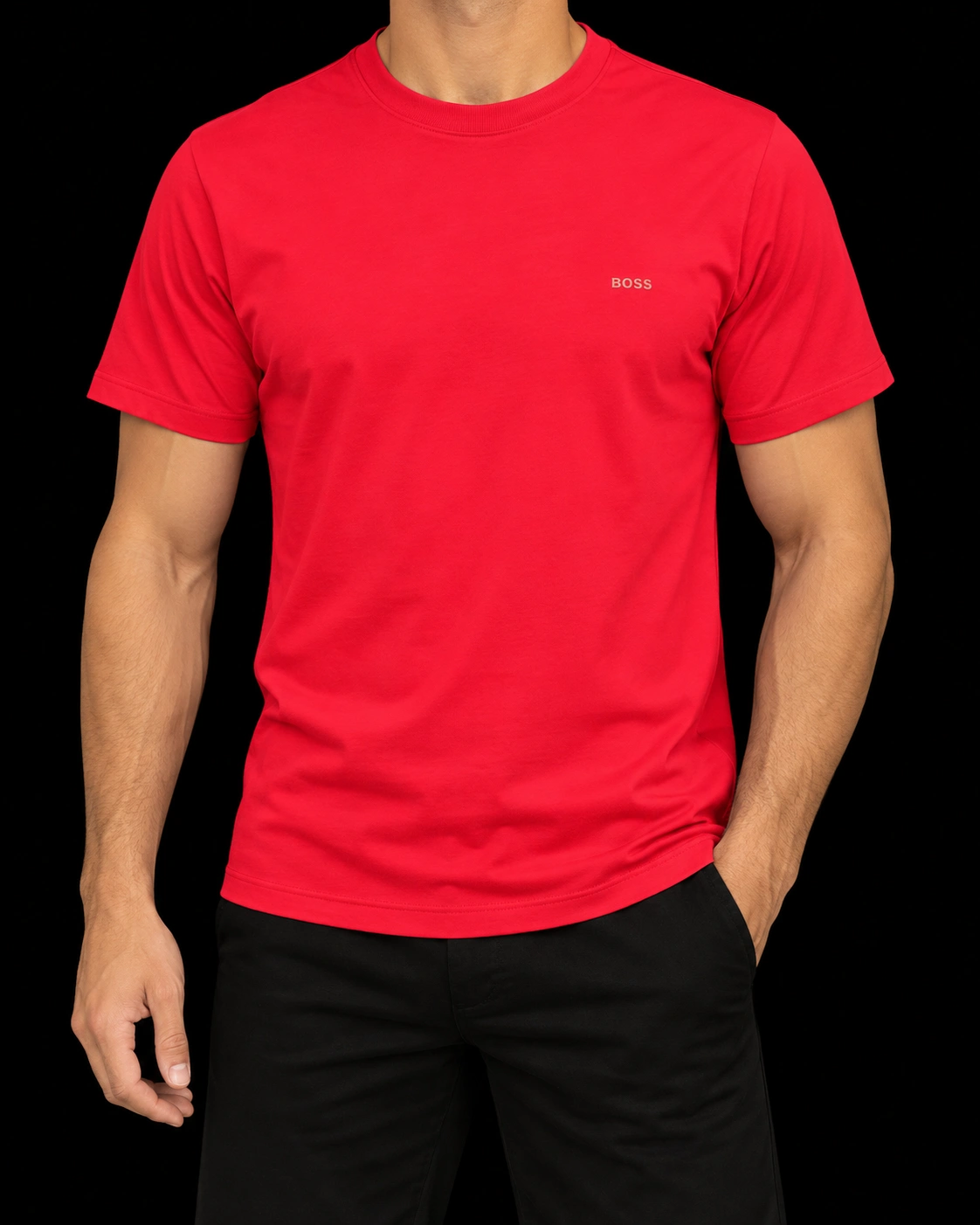 Camisa Peruana Boss — Vermelho