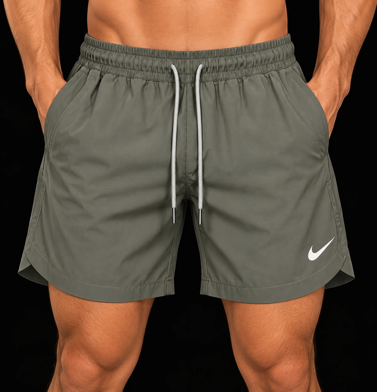 Short Esportivo Nike — CINZA